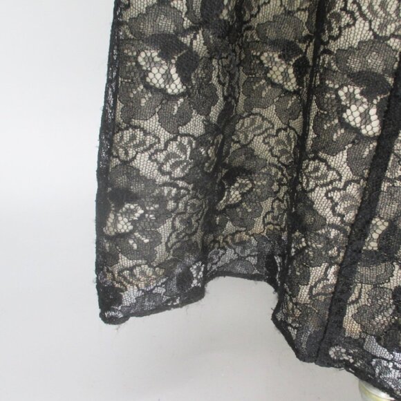Vintage 90s Lace Maxi Dress Gown Jump XXS - Picture 11 of 14